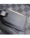 Louis Vuitton Men's Keepall Bandouliere 50 Damier Graphite Canvas N41413