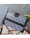 Louis Vuitton Monogram LV Pop Trunk Clutch M55456 Blue 2019