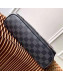Louis Vuitton Men's District PM Messenger Map Print Damier Graphite Canvas Shoulder Bag N40238 2019