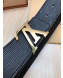 Louis Vuitton Epi Leather Belt 40mm Black/Gold 02 2019