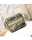 Dior Diorcamp Messenger Bag in Green Tropicalia Embroidered Canvas 2019