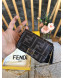 Fendi FF Canvas Nano Baguette Chain Bag/Charm 2019