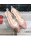 Chanel Flat Slingbacks Ballerina G31319 Light Pink 2019