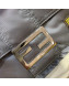 Fendi Men's Baguette Fendi and Porter Nylon Medium Shoulder Bag/Belt Bag Grey 2019 