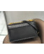 Dior 30 Montaigne CD Flap Bag with Braided Edge Black 2019
