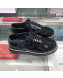 Chanel Patent Calfskin Pearls Lace-ups Sneakers G32357 Black 2019