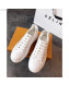 Louis Vuitton Time Out New Wave Rainbow Signature Sneakers White 2019