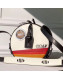 Louis Vuitton Boite Chapeau Souple Sporty Stripe and Patch Round Shoulder Bag M55653 White 2020