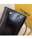 Fendi Peekaboo Iconic Medium Vintage Lambskin Bag Black 2019