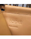 Loewe Cushion Tote Bag in Grained Calfskin Caramel Brown 2019