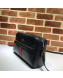 Gucci Ophidia Leather Small Shoulder Bag 517080 Black 2018