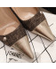 Chanel Pointed Heel Pump Gold 2019