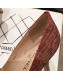 Chanel Pointed Heel Pump Red 2019