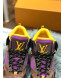 Louis Vuitton High-top Sneakers in Mesh and Suede Patchwork Purple 2019 (For Women and Men)