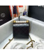 Chanel Quilted Leather Pearl Square Clutch with Chain AP0997 Black 2019