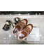 Chanel Lambskin Fur Low-Top Sneakers G35195 Camel 2019