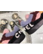 Chanel Lambskin Fur Low-Top Sneakers G35195 Pink 2019