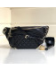 Chanel Act 2 Zip Waist/Belt Bag A57832 Black 2019