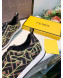 Fendi FFreedom FF Slip-on Sneakers Neon Green 2019