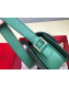 Valentino Supervee Supple Calfskin Maxi-Logo Crossbody Bag 1011L Green 2020