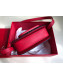 Valentino Supervee Supple Calfskin Maxi-Logo Crossbody Bag 1011L Red 2020