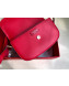 Valentino Supervee Supple Calfskin Maxi-Logo Crossbody Bag 1011L Red 2020