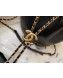 Chanel Lambskin Drawstring Bucket Bag AS0373 Black 2019