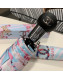 Chanel CC Flower Print Umbrella Pink/Blue 2019