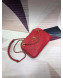 Chanel Quilted Lambskin Chain CC Camera Case AS0971 Red 2019