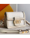 Louis Vuitton Mini Dauphine Epi Leather Shoulder Bag M90499 White 2019