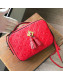 Louis Vuitton Saintonge Tassel Handbag M44606 Red 2019