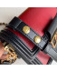 Louis Vuitton Mini Dauphine Epi Leather Shoulder Bag M90499 Burgundy 2019