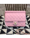 Chanel Pearl Flap Bag AS0582 Pink 2019