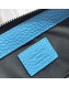Louis Vuitton Men's Monogram Embossed Leather Runaway Tote Bag M44476 Blue 2019