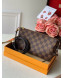 Louis Vuitton Pochette Accessoires Clutch Shoulder Bag N40712 Damier Ebene Canvas 2020