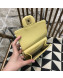 Chanel Lambskin Pearl Flap Clutch with Chain AP0367 Yellow 2019