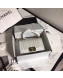 Chanel Pearl Calfskin Small Boy Flap Bag A67085 White 2019