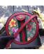 Ophidia GG Flora Mini Round Shoulder Bag ‎550618 Red 2019