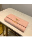 Louis Vuitton Capucines Bloom Lambskin Long Flap Wallet M68590 Pink 2019