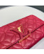 Louis Vuitton Capucines Bloom Lambskin Long Flap Wallet M68590 Dark Red 2019