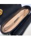 Gucci Leather Mini Chain Shoulder Bag 576423 Black 2019