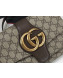 Gucci Arli GG Small Shoulder Bag 550129 Coffee 2019