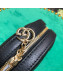 Gucci Ophidia Mini Round Shoulder Bag ‎550618 Black 2019 