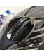 Prada Odette Crocodile Leather Bag 1BH123 Black 2019