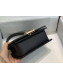 Chanel Chevron Grained Calfskin Small Boy Flap Bag A67085 Black/Bright Gold 2019