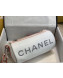 Chanel Vintage Large Roller Shoulder Bag AS6689 White 2019