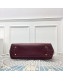 Bottega Veneta Arco Large Bag in Smooth Maxi Woven Calfskin Burgundy 2019