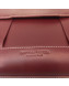 Bottega Veneta Arco Large Bag in Smooth Maxi Woven Calfskin Burgundy 2019