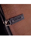 Saint Laurent Medium Niki Chain Bag in Matte Crocodile Leather 533037 Brown 2019