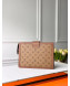 Louis Vuitton Dauphine Monogram Canvas Pouch M44178 Brown 2019
